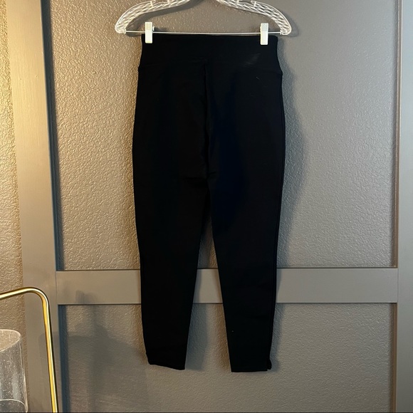 NWT Spanx black ankle length ponte leggings small petite - Picture 5 of 5